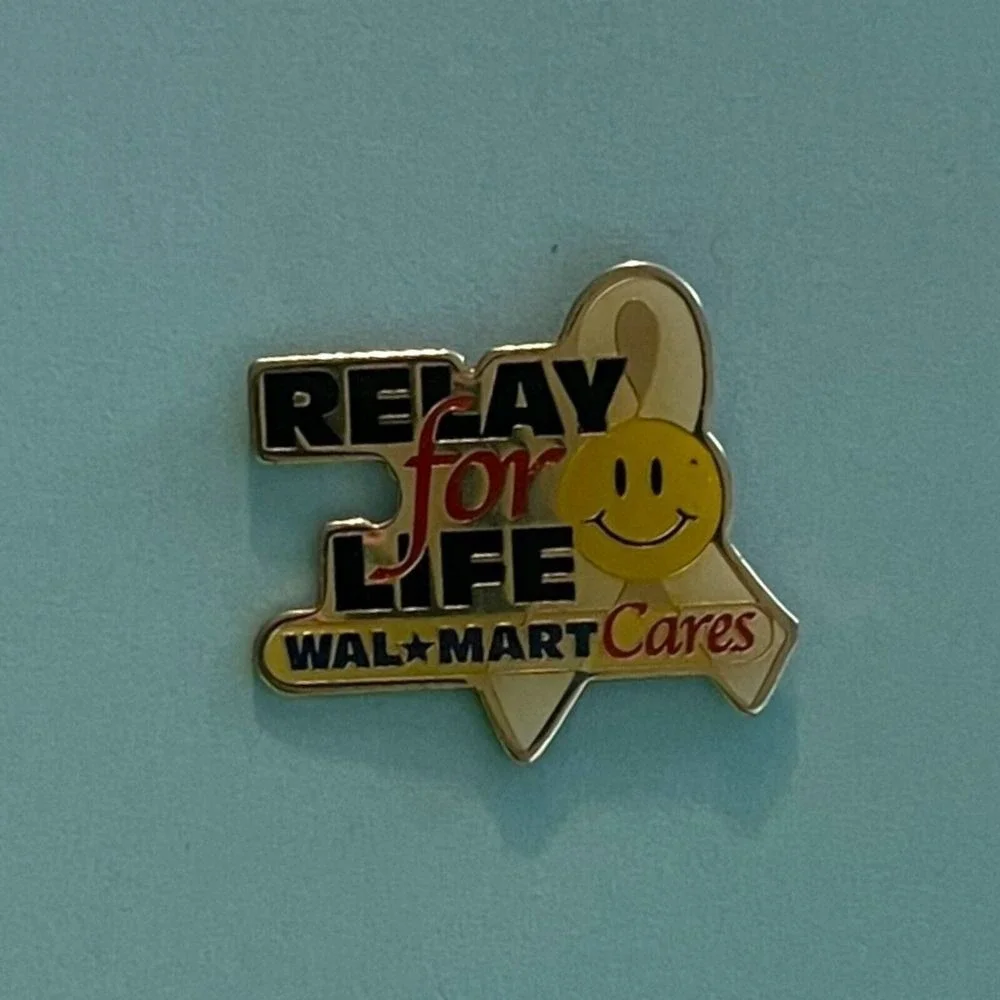 Walmart Associate Employee Pin - Relay for Life Cancer Walk